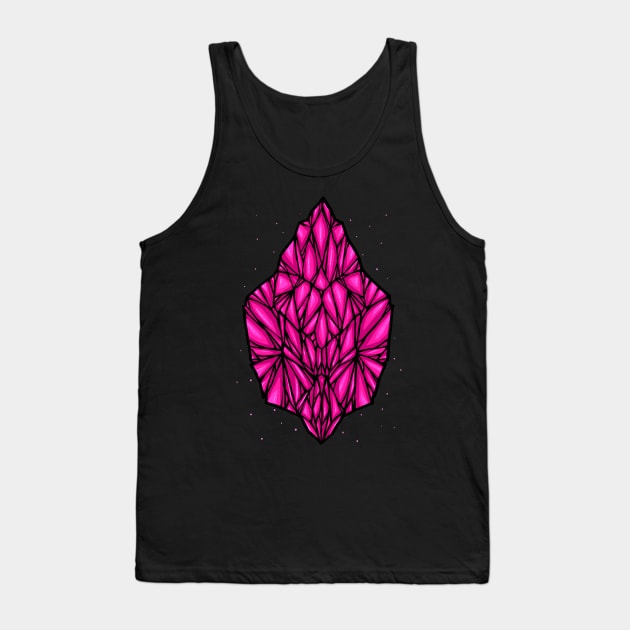 Pink diamond Tank Top by barmalisiRTB